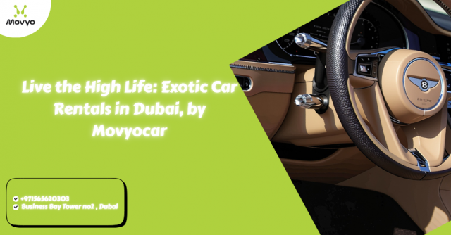 Luxury Car Rental in Dubai | Exotic & Porsche Rentals by Movyocar