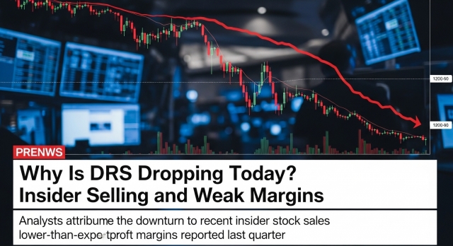 Why Is DRS Dropping Today? Insider Selling and Weak Margins