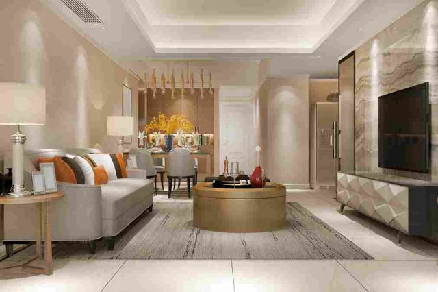 A modern luxury living space that reflects the elegance and sophistication of Interior design Dubai — where comfort meets contemporary style.