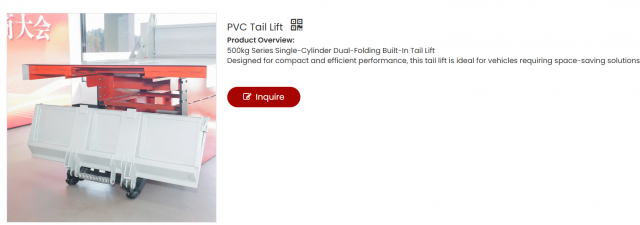 The Ultimate Guide to PVC Tail Lift: Lightweight, Durable, and Efficient Cargo Handling Solution