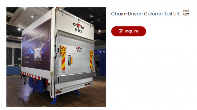 The Power and Precision of Chain-Driven Column Tail Lifts: A Complete Guide for Modern Logistics