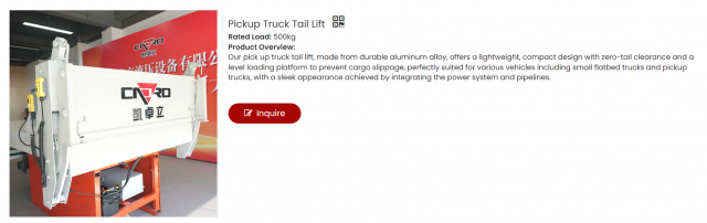 The Ultimate Guide to Pickup Truck Tail Lifts: Power, Performance, and Practicality