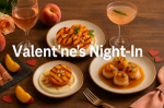 Valentine’s Night-In: Peach-Perfect Pairings