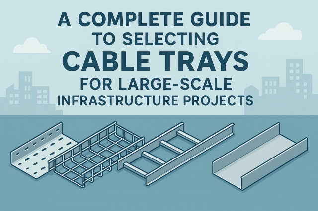 A Complete Guide to Selecting Cable Trays for Large-Scale Infrastructure Projects