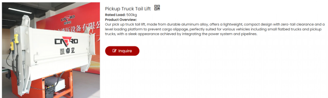 Folding Tail Lift: Redefining Cargo Loading Efficiency for Modern Transportation