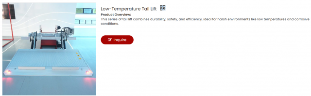 The Cold Chain Revolution: How Low-Temperature Tail Lifts Are Redefining Modern Logistics