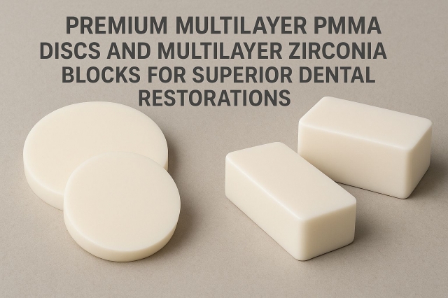 Premium Multilayer PMMA Discs and Multilayer Zirconia Blocks for Superior Dental Restorations