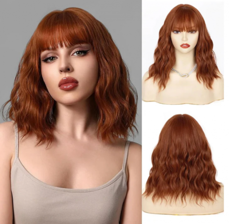 The Allure of Auburn: Why the Auburn Human Hair Wig Is Redefining Modern Beauty