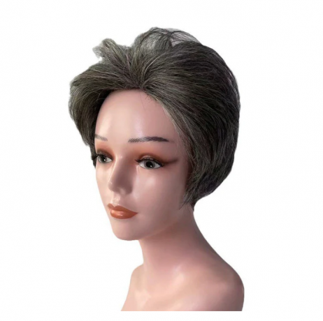 The Allure of Salt Pepper Human Hair Wigs: Redefining Natural Grace and Ageless Confidence