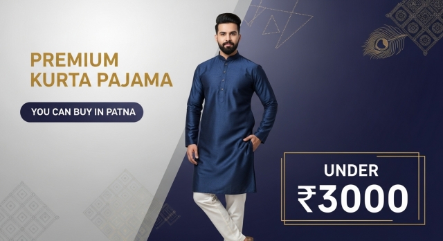 Premium Kurta Pajama You Can Buy in Patna (Under ₹3000)