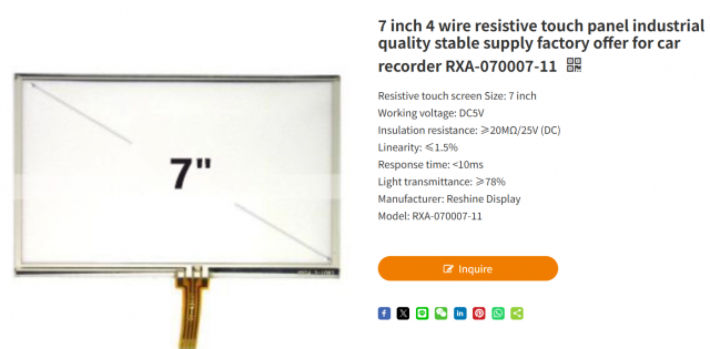 Custom Resistive Touch Screen: The Ultimate Guide for Modern Device Designers