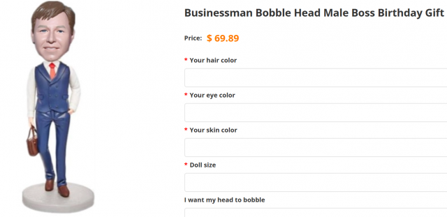 Businessman Bobblehead: A Unique Desk Companion for Professionals
