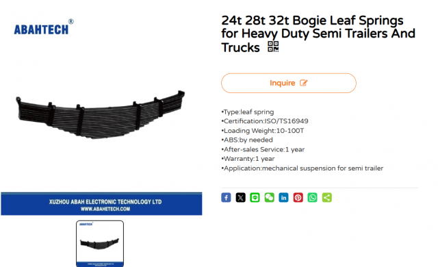 Understanding Leaf Spring Components: An In-Depth Exploration