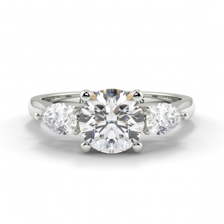 Three-Stone Engagement Rings