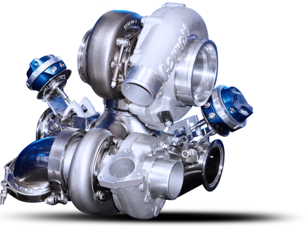 Sequential Turbocharge with Absolute Manufacturing & Fabrication