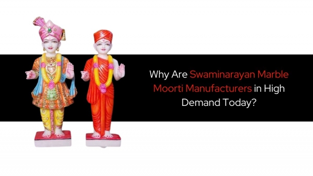 Why Are Swaminarayan Marble Moorti Manufacturers in High Demand Today?