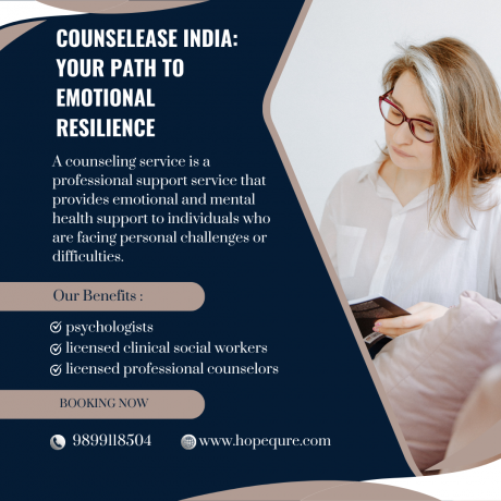 CounselEase India: Your Path to Emotional Resilience