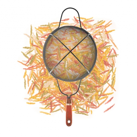 Timeless Charm: Vintage Wooden Handled Kitchen Utensils and Essential Vintage Strainers