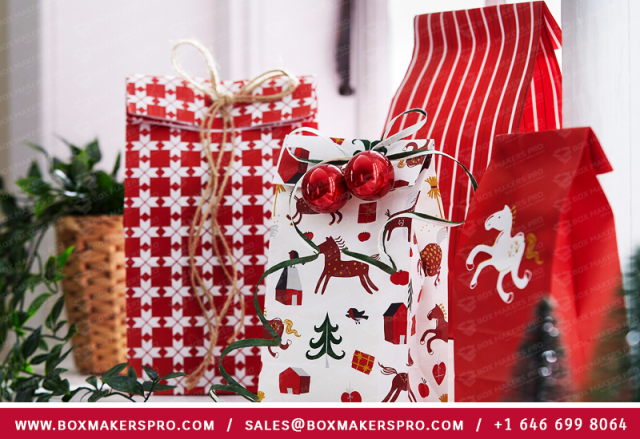 Custom Christmas Paper Bags