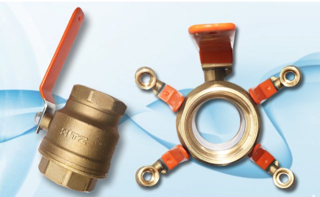 KITZ brass ball valves in India