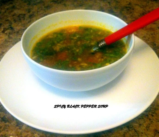 Pepper and Black Soup Spice