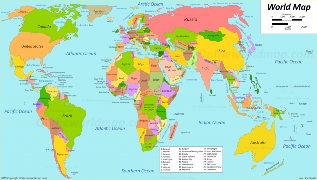 Map of the World