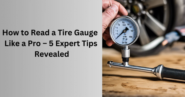 How to Read a Tire Gauge Like a Pro – 5 Expert Tips Revealed