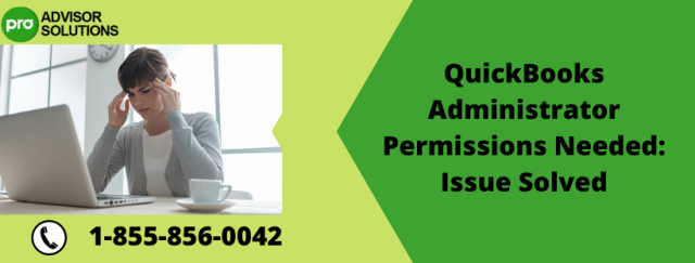 QuickBooks Administrator Permissions Needed