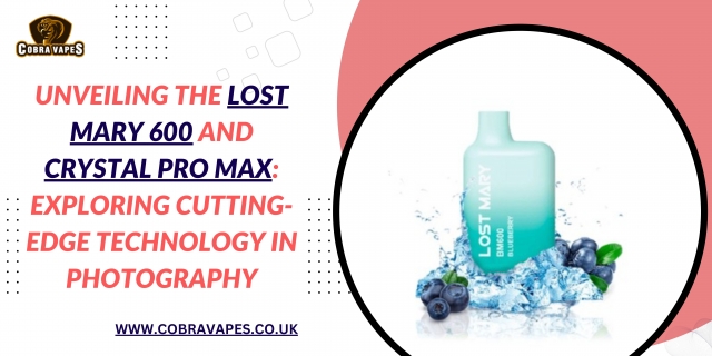 Unveiling the Lost Mary 600 and Crystal Pro Max: Exploring Cutting-edge Technology in Photography