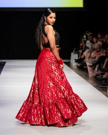 Embrace Elegance with the New Umbi Collection: Red Umbi Bubble Skirt and More