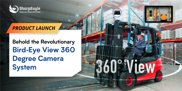 Behold the Revolutionary Forklift Bird Eye View 360 Degree Camera System