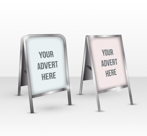 6 Advantages Of Printed A-Frame Signs For Business Promotion