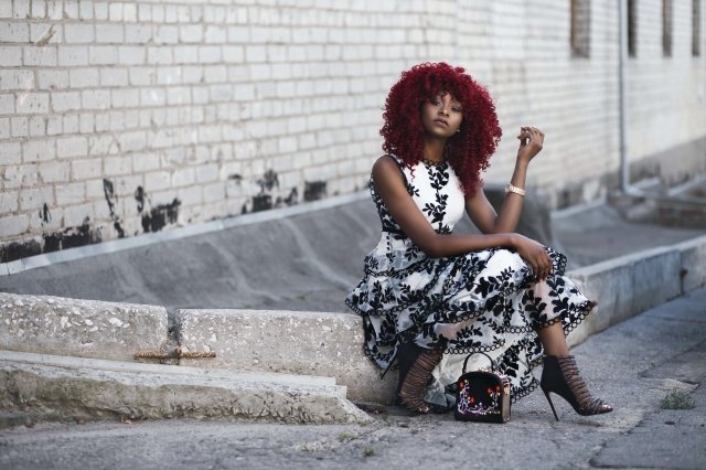 How to Wear a long Dress with Style  