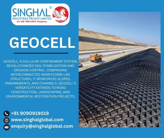 Geo Cell Membrane Manufacturers in Gujarat: Singhal Industries Private Limited
