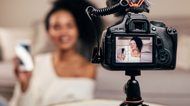 person creating content for Content Marketing