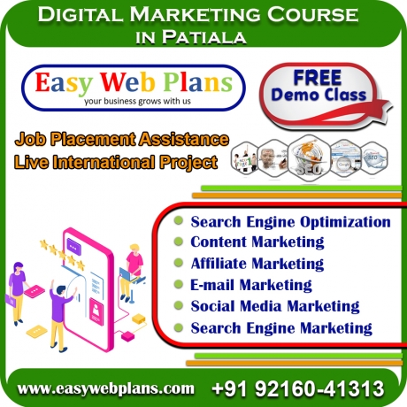 easy web plans Digital Marketing Course In Patiala