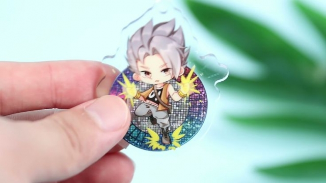 Custom Clear Acrylic Keychains – Vograce