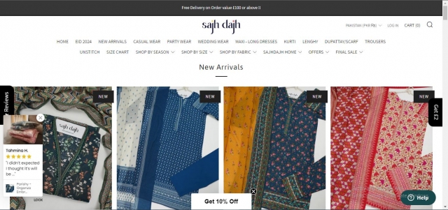 Latest Pakistani Clothing Options Online in the UK