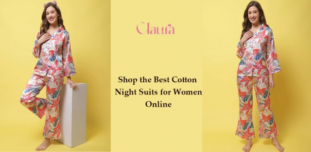 Shop the Best Cotton Night Suits for Women Online