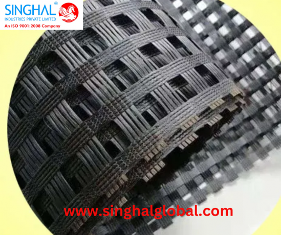 Building on Unmatched Strength: A Guide to Polyester Geogrids by Singhal Industries