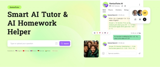 GeniusTutor Review: Transforming Education with AI Tutor and Homewor