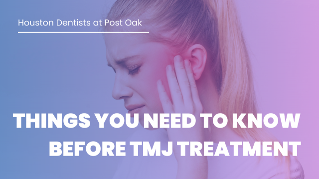 Things You Need To Know Before TMJ Treatment