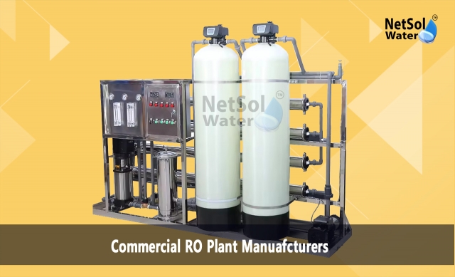 Best Commercial RO Plant Manufacturers in India