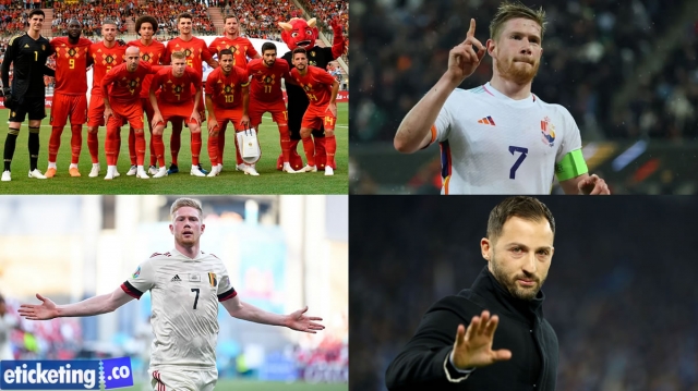 Belgium FIFA World Cup: Belgium's Current Coach and best players for FIFA 2026