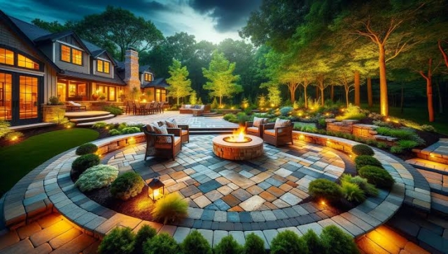 Sculpting Nature: Elevate Your Outdoor Space with Artistic Stone Hardscape Design