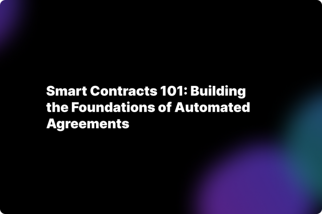 Basics of Automated Agreements