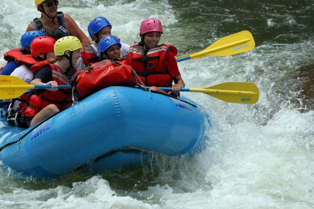 Rafting in Smoky Mountains