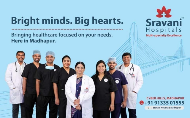 Best Multi Speciality Hospital in hyderabad | Madhapur - Sravani Hospitals