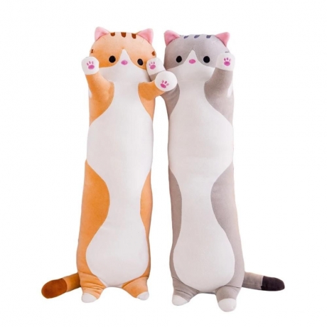 Animal lovers will love a Long Cat Plush Pillow