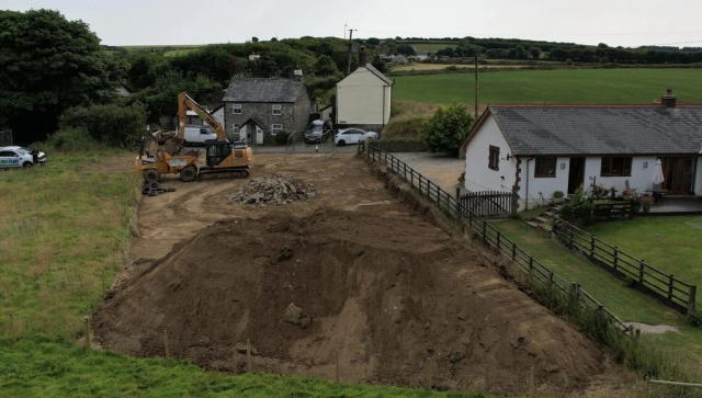 Site Clearance Works In North Cornwall | D.Hall Plant Hire & Groundworks Ltd